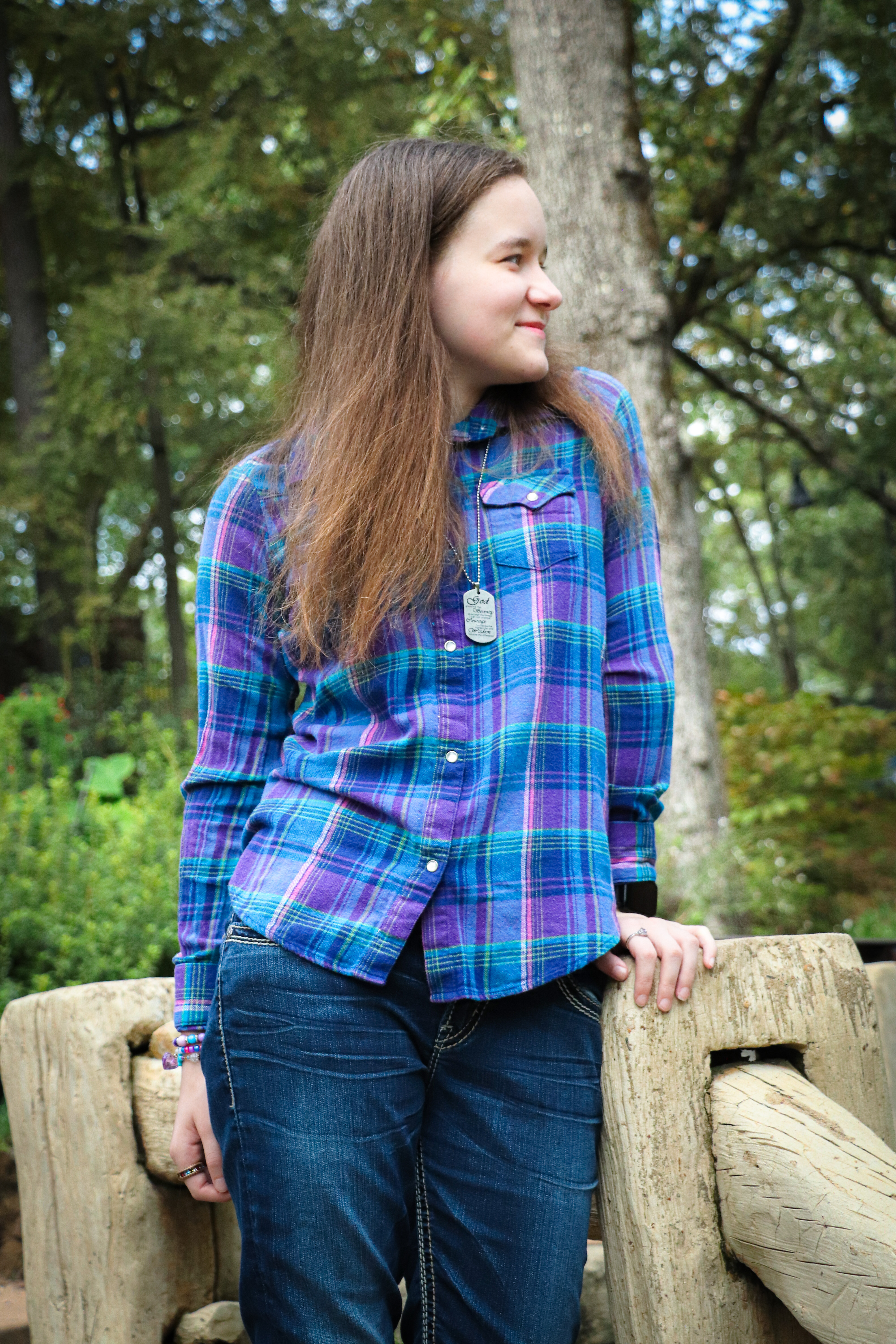 Girl on Bridge