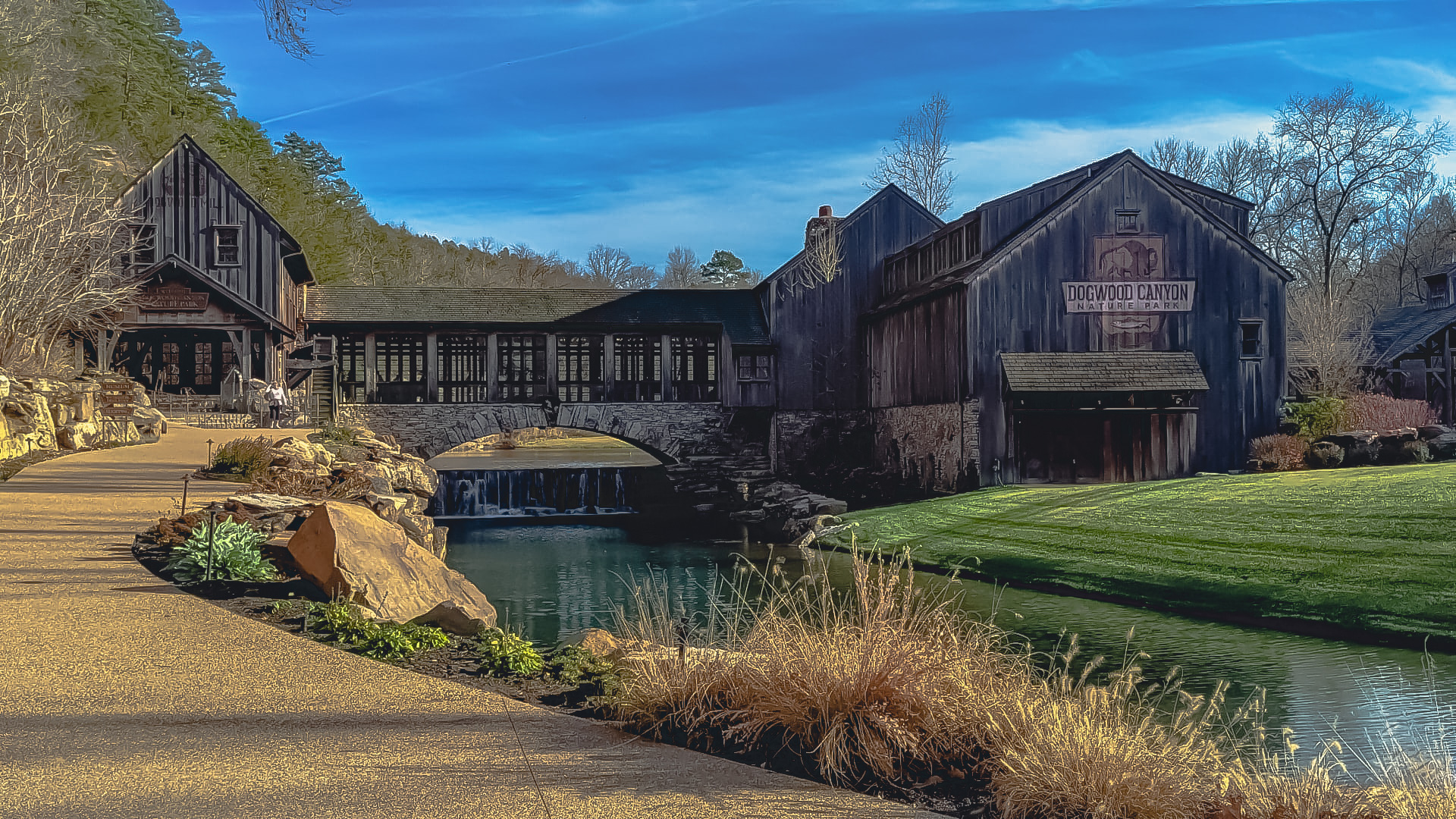 Rustic Mill Stream