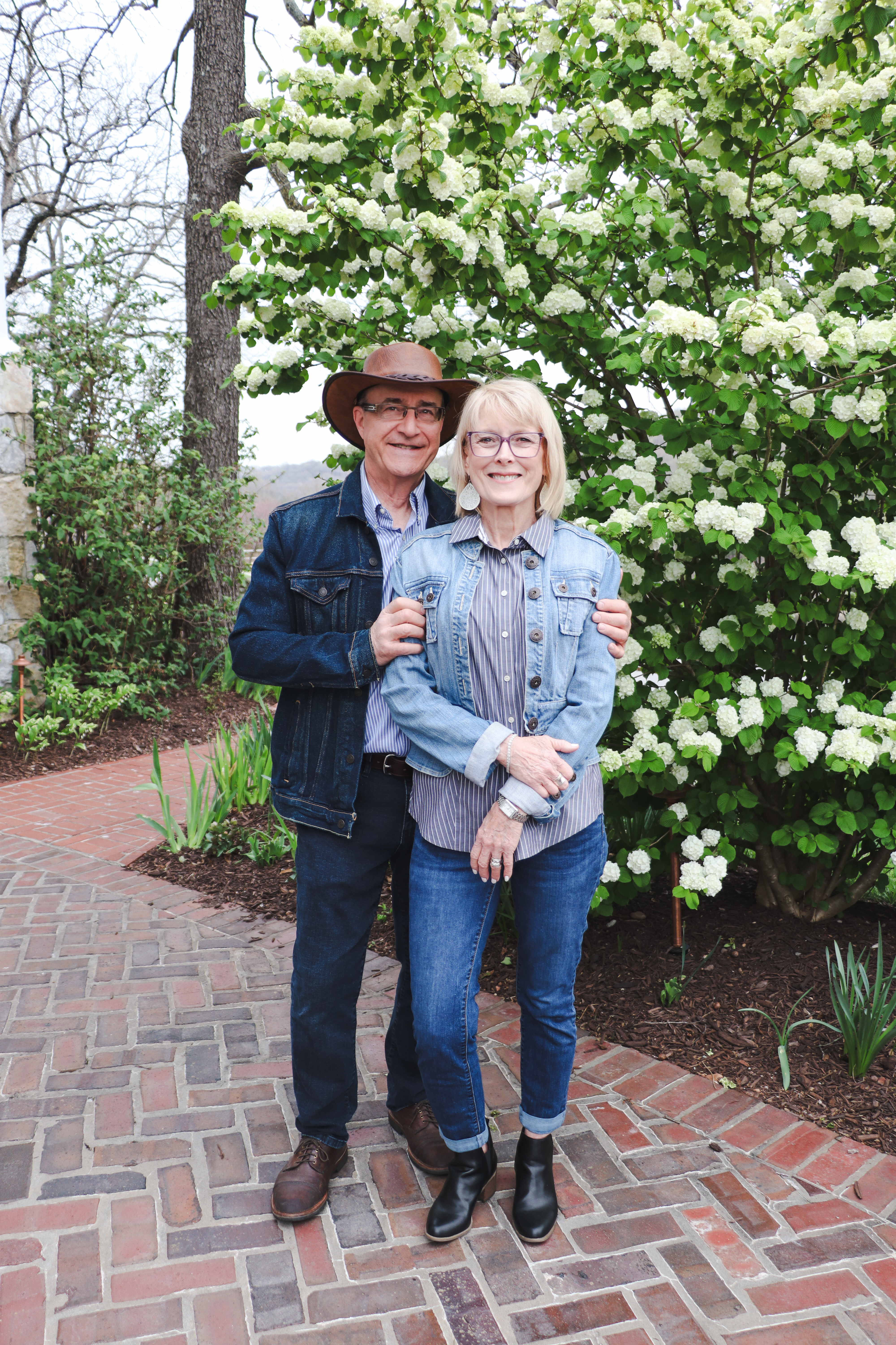 Couple in Garden