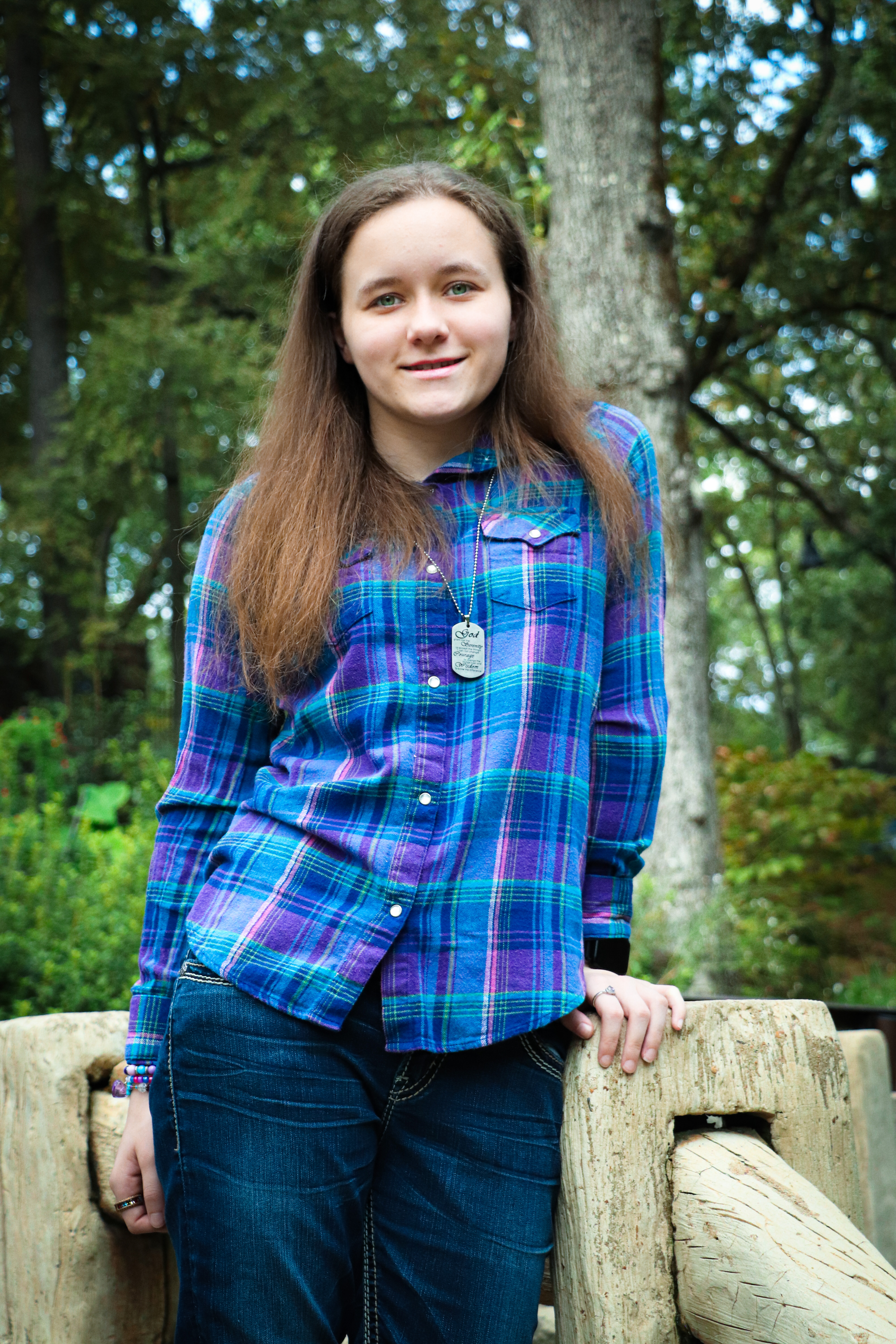 Girl in Flannel