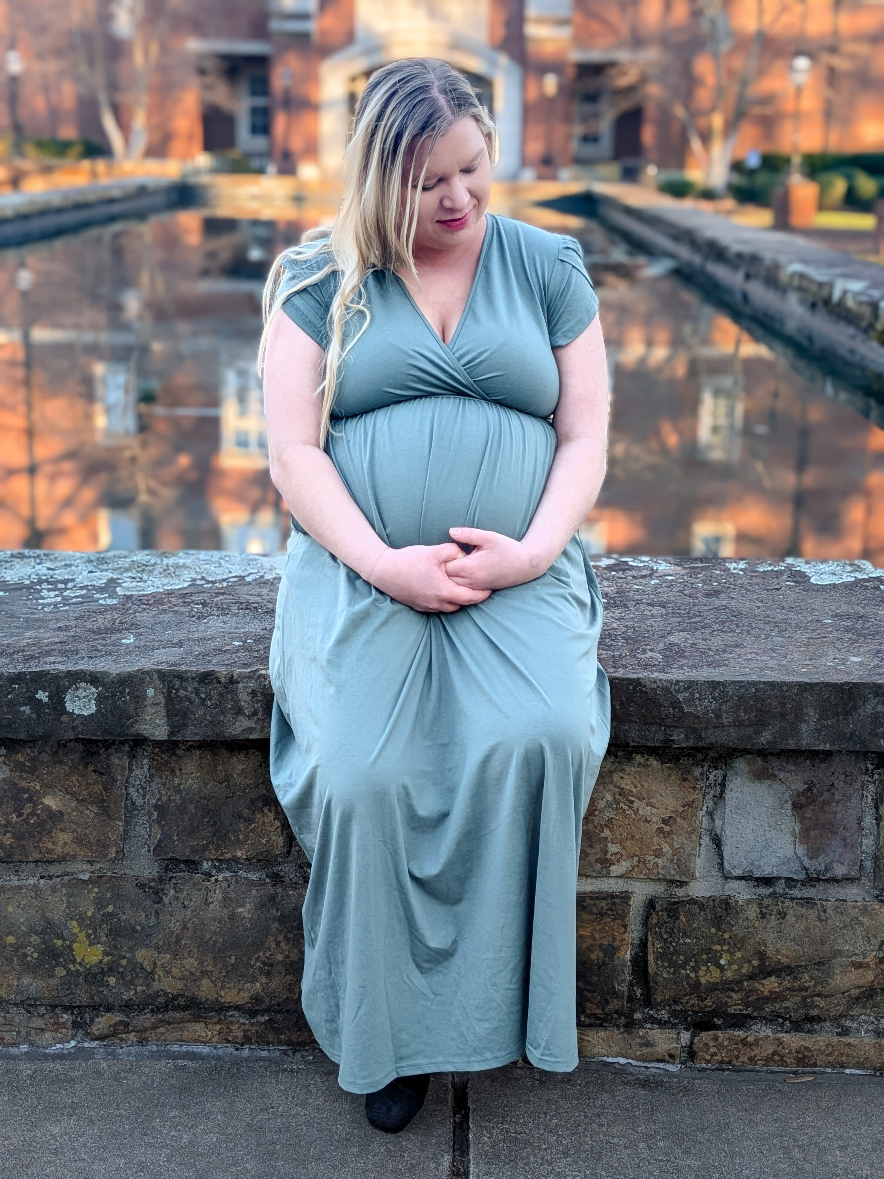 Maternity Stone Reflection