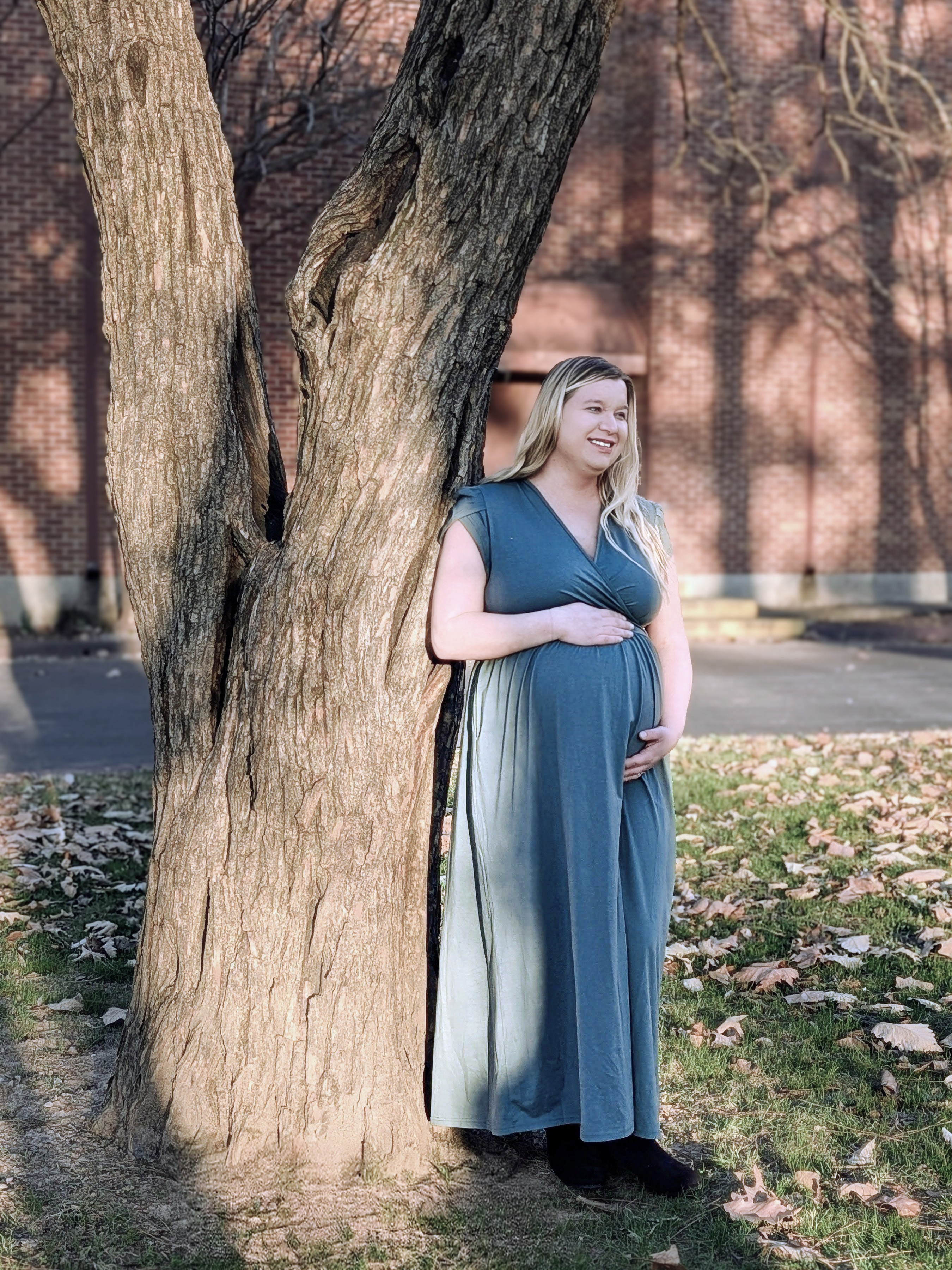 Maternity Tall Grass Close Up