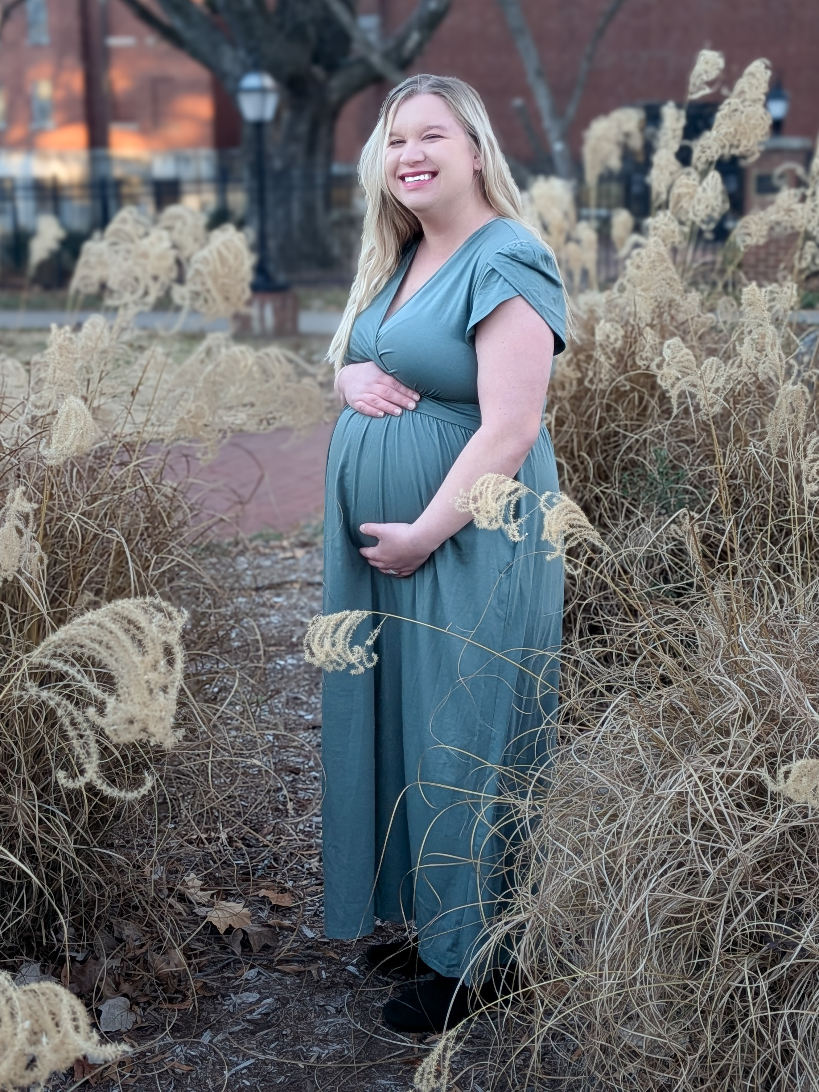 Maternity Tall Grass Joy